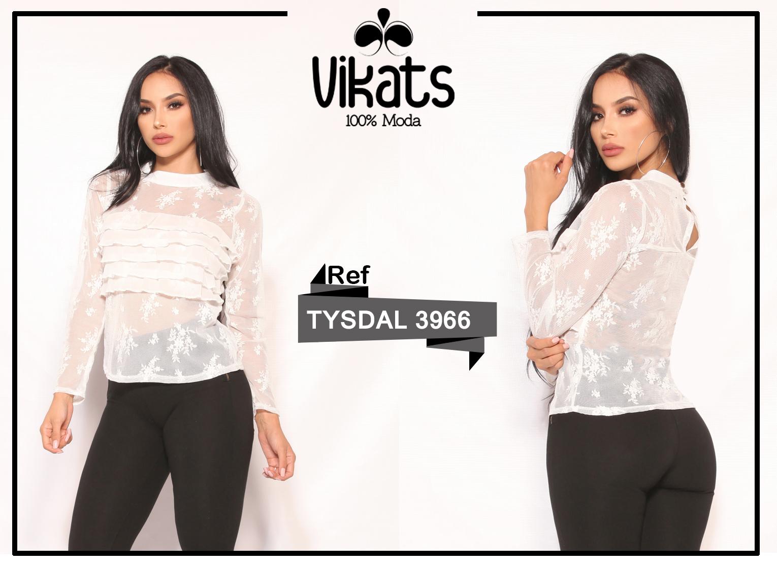 Blusa Colombiana Sexy de Moda Manga Larga