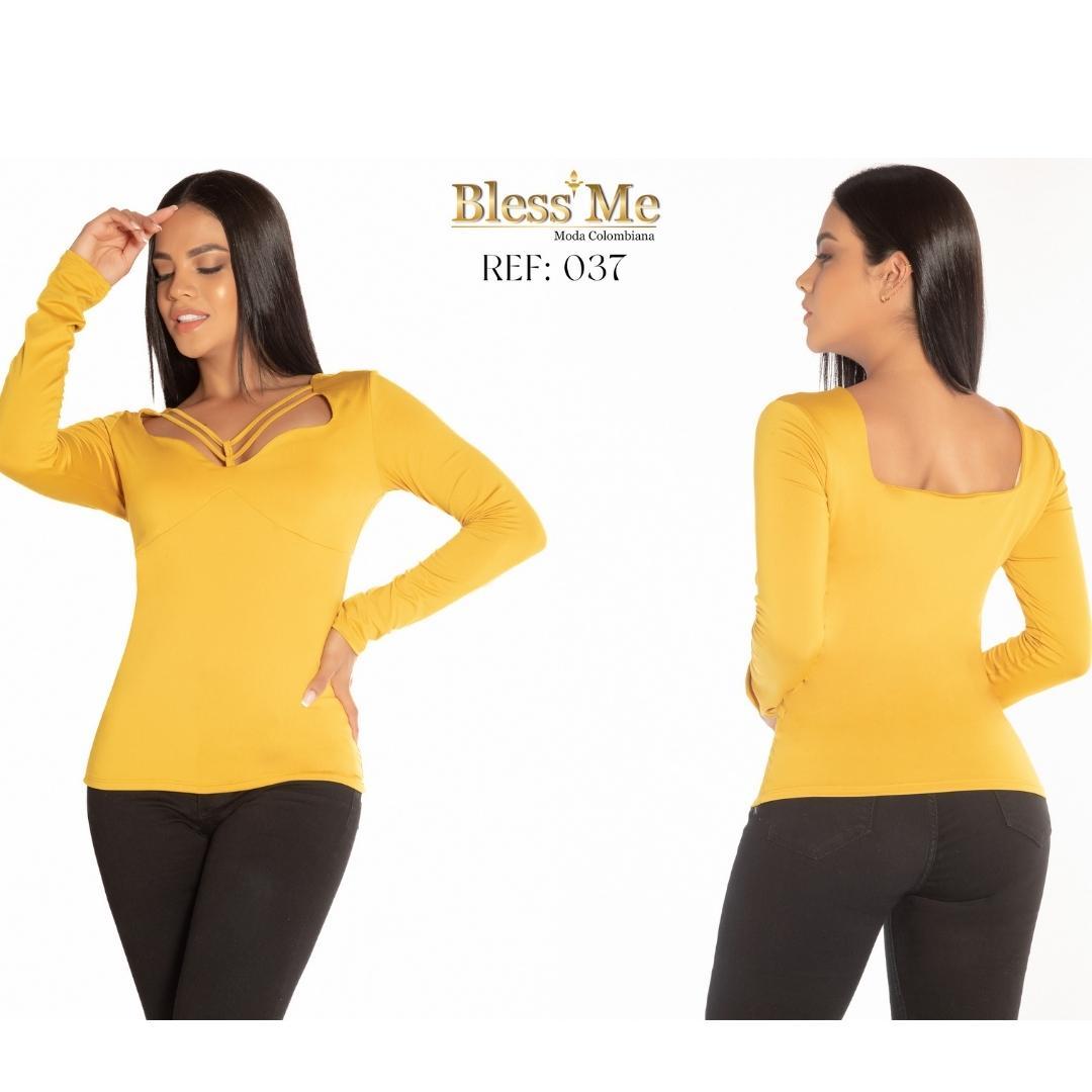 Blusa Dama Estilo espalda descubierta y tiras