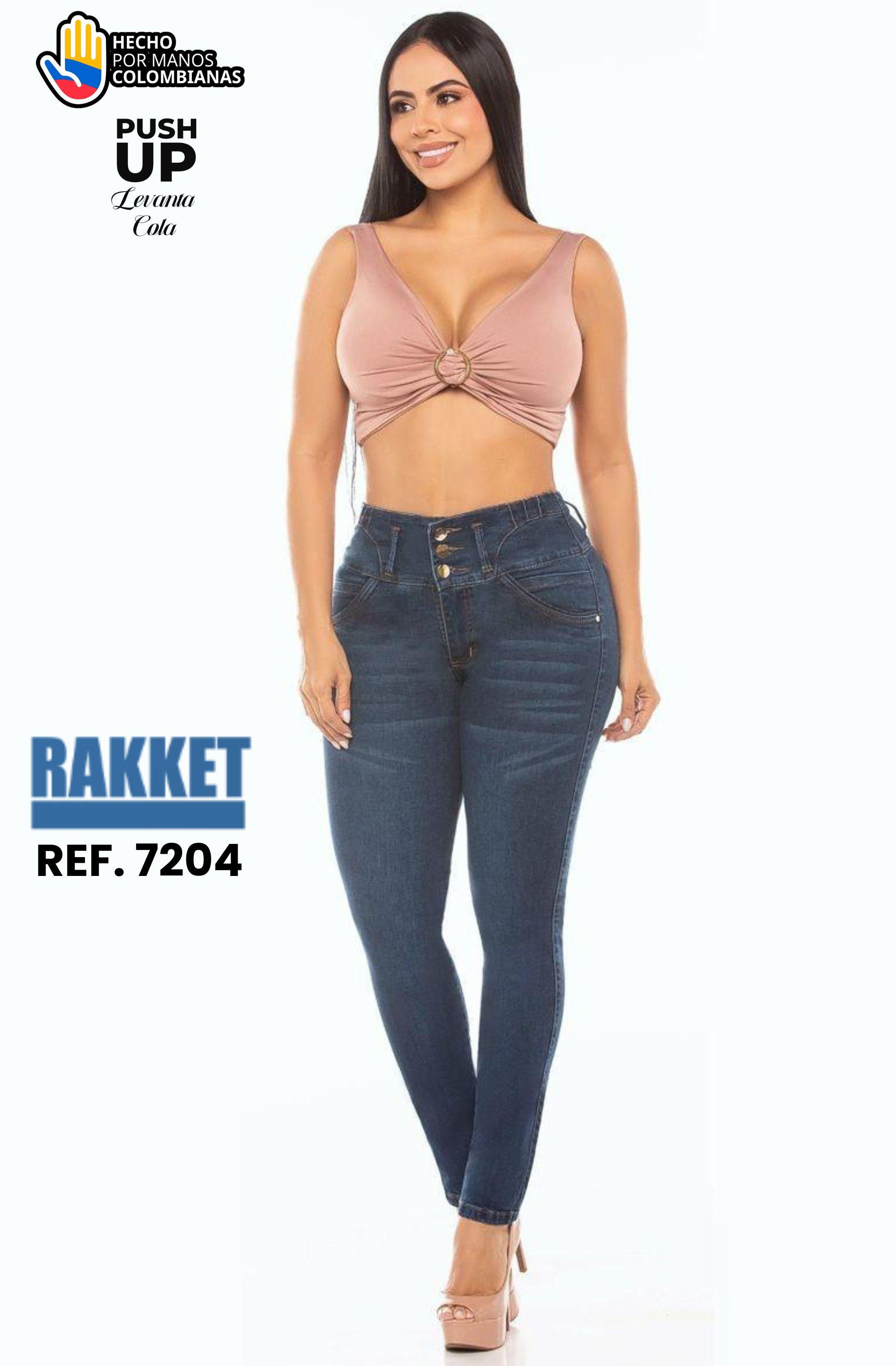 Jean Push Up con Bolsillos