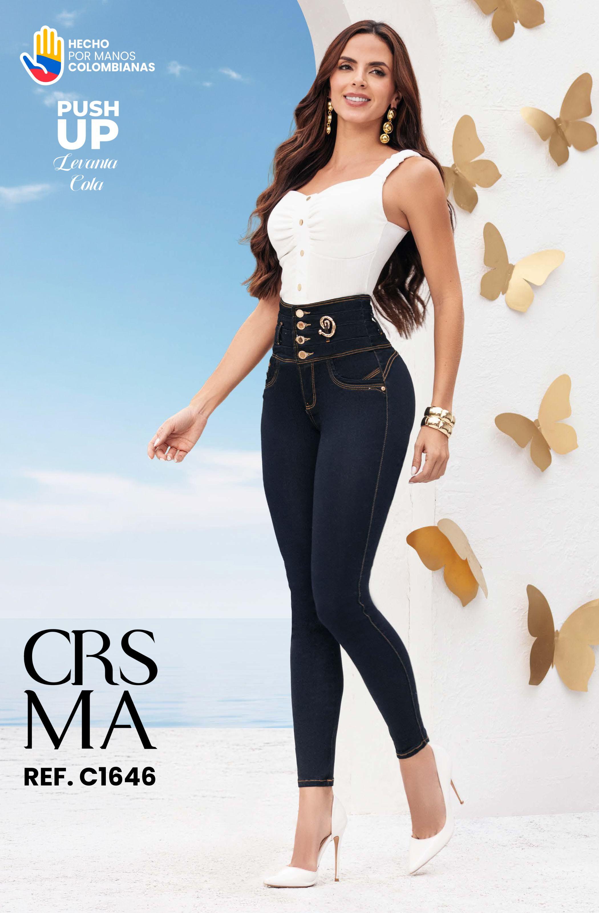 Jean sin Bolsillos Push Up